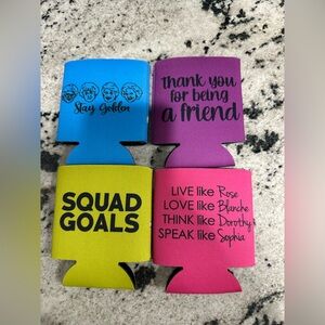 Golden Girls Colorful Insulated Drink Holder